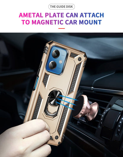 Xiaomi Redmi Note 12 Pro 5G Military Armour Ring Case [Gold]