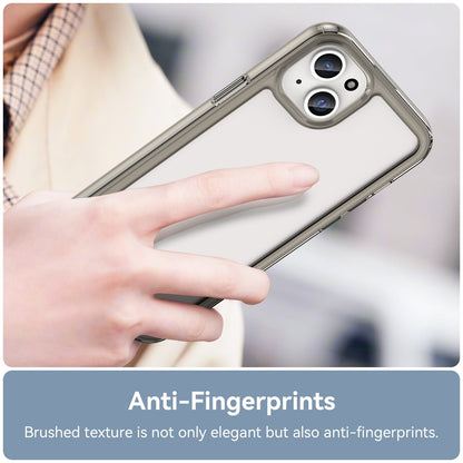 Iphone 15 Plus Soft Gel Case [Clear Grey]