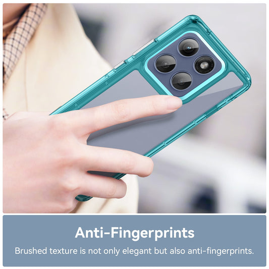 Moto Edge 60 Pro Soft Gel Case [Clear Blue]