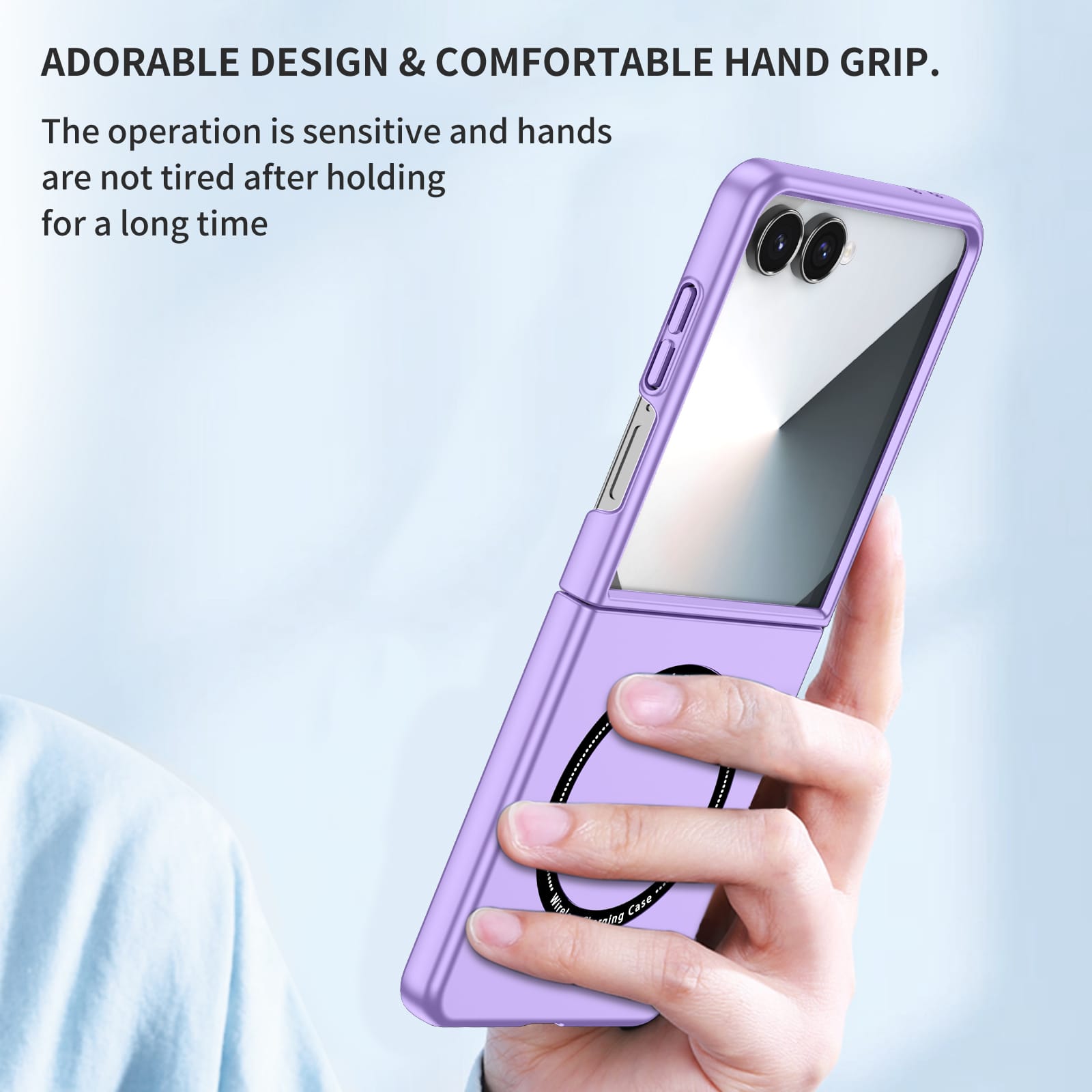 Galaxy Z Flip 7 Magsafe Ring Case [Purple]