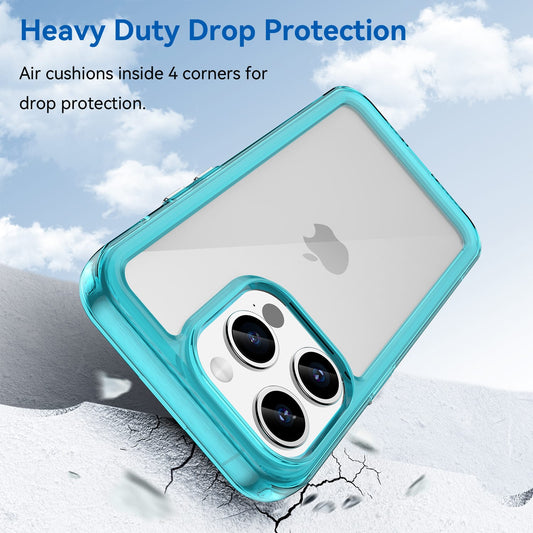 Iphone 15 Pro Soft Gel Case [Clear Blue]