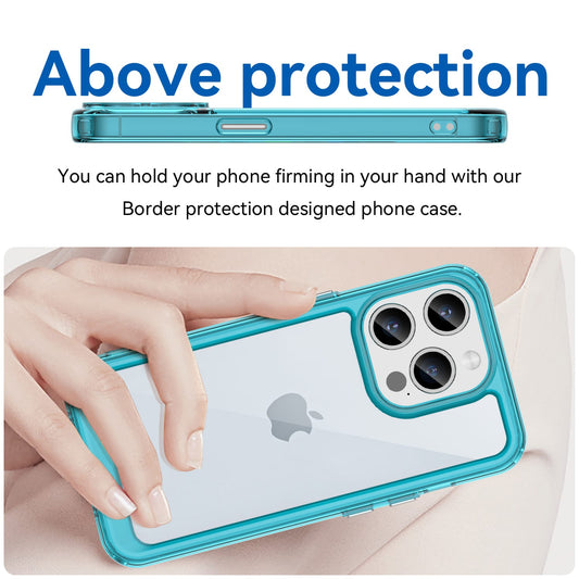 Iphone 15 Pro Soft Gel Case [Clear Blue]