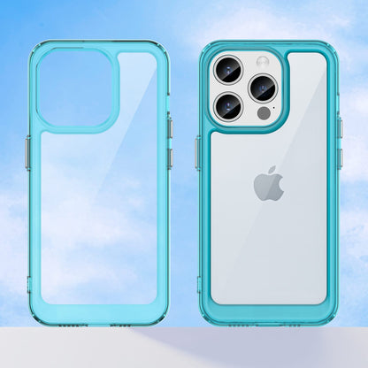 Iphone 15 Pro Soft Gel Case [Clear Blue]