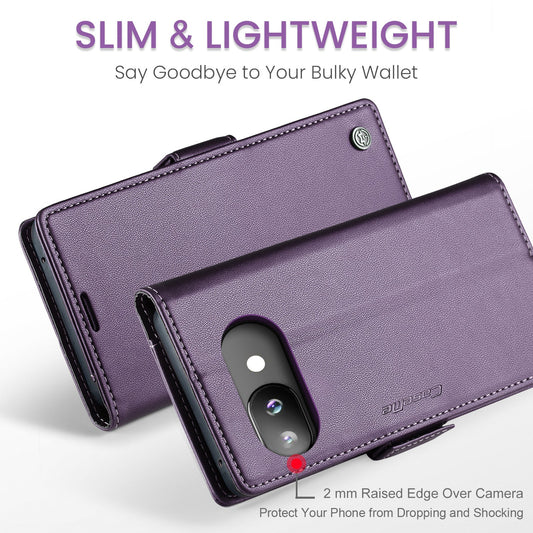 Google Pixel 9A Pu Wallet Case [Purple]