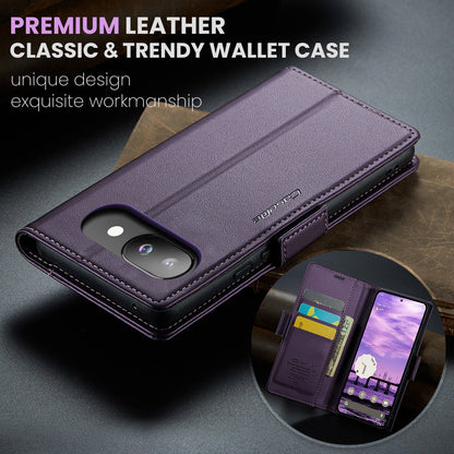 Google Pixel 9A Pu Wallet Case [Purple]