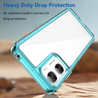 Moto G06 Soft Gel Case [Clear Blue]