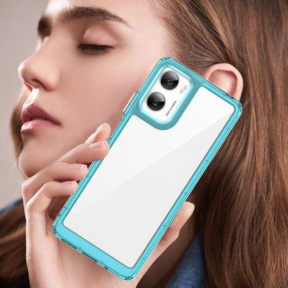 Moto G06 Soft Gel Case [Clear Blue]