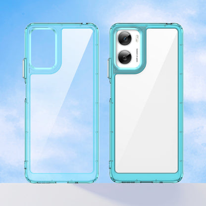 Moto G06 Soft Gel Case [Clear Blue]