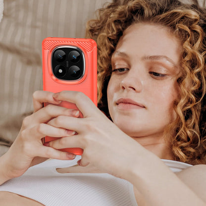 Xiaomi Redmi Note 14 Pro Plus 5G Carbon Fibre Case [Red]