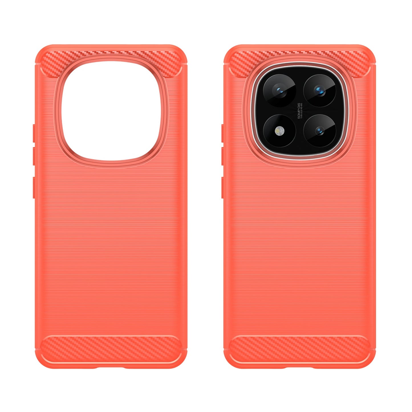 Xiaomi Redmi Note 14 Pro Plus 5G Carbon Fibre Case [Red]