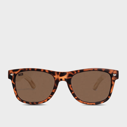 Moana Road 50/50s Sunglasses [Tortoise w/ Wood Arms - 460]