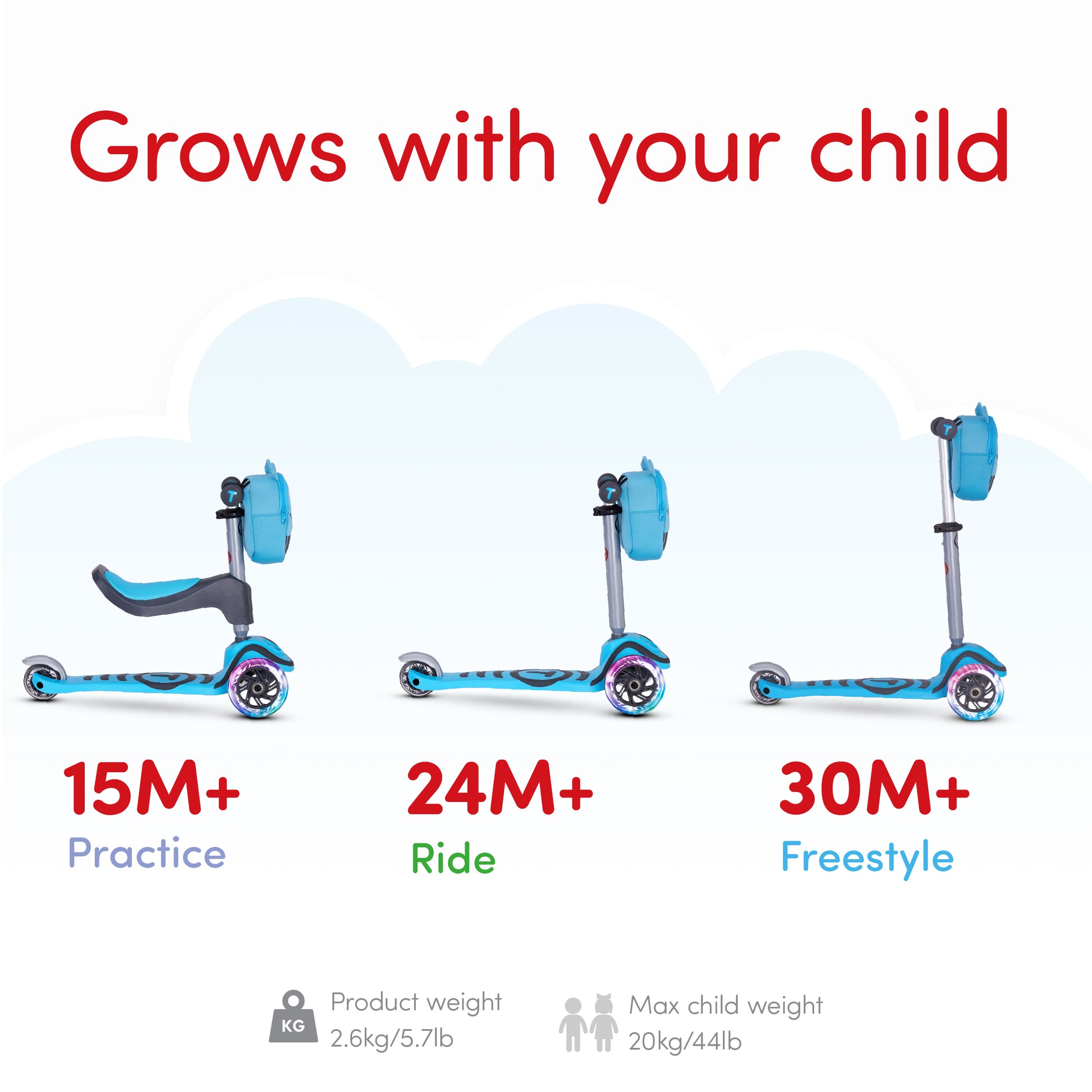 SmarTrike T1 Toddler Scooter [Blue]