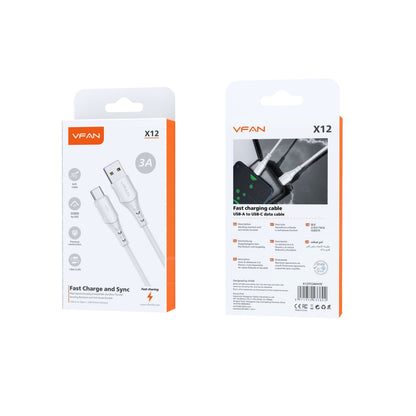Vipfan Fast Charge and Sync Cable (X12) Type C