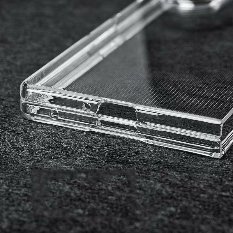 Galaxy Z Fold 7 Clear Hard Pc Case [Clear]