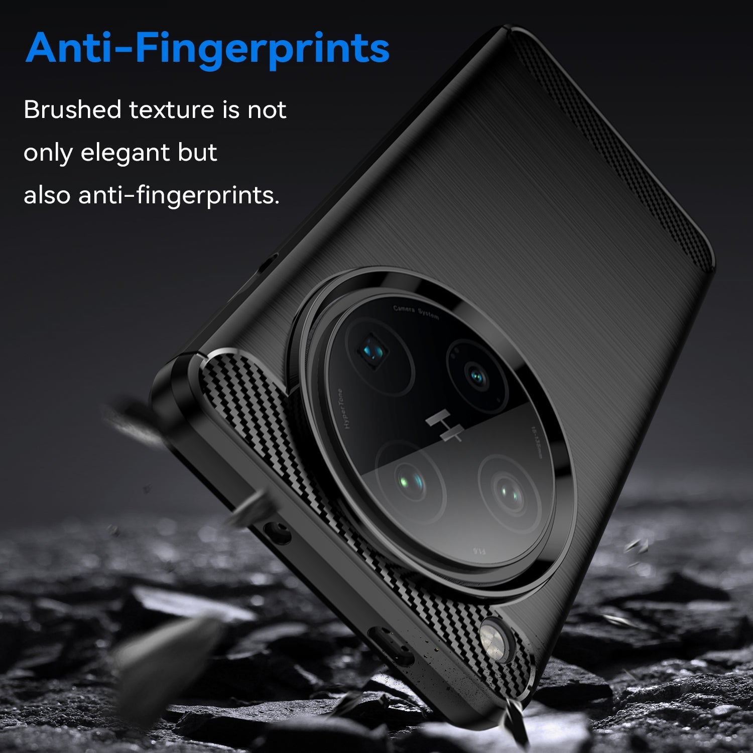 Oppo Find X8 Pro Carbon Fibre Case [Black]