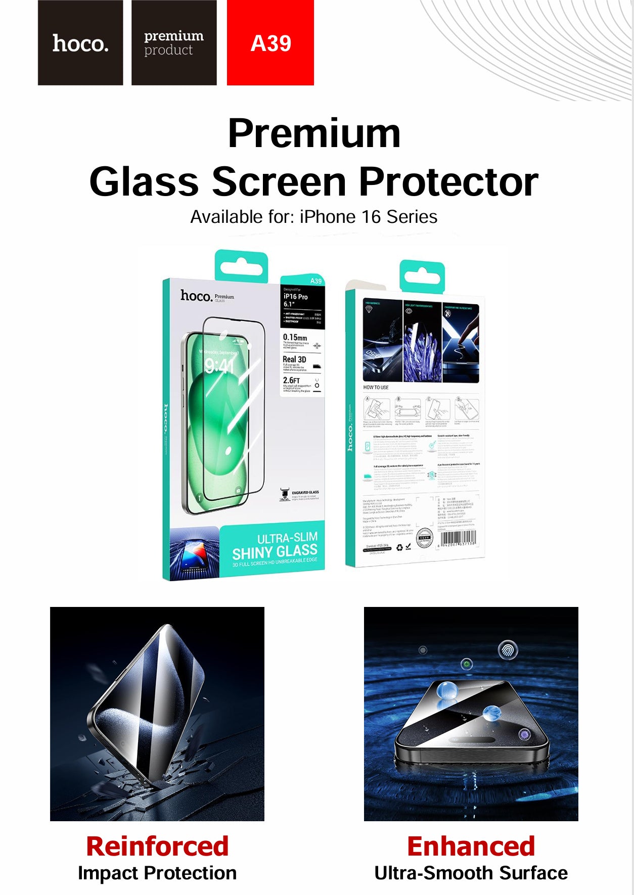 A4 Size Poster for Hoco iPhone 16 Series [HOCO A39]