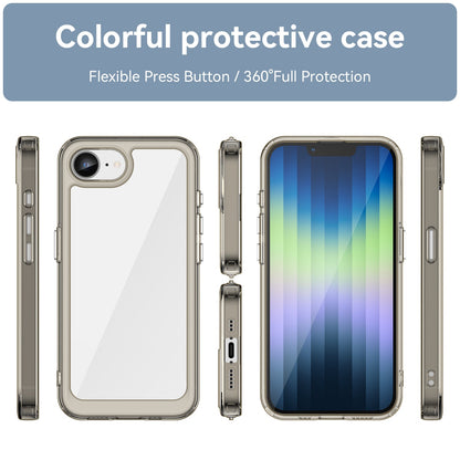 Apple iPhone 16E Soft Gel Case [Clear Grey]