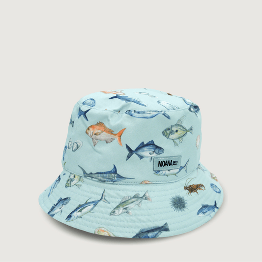Moana Road Bucket Hat - NZ Fishing Club [ L 61cm - 5068]