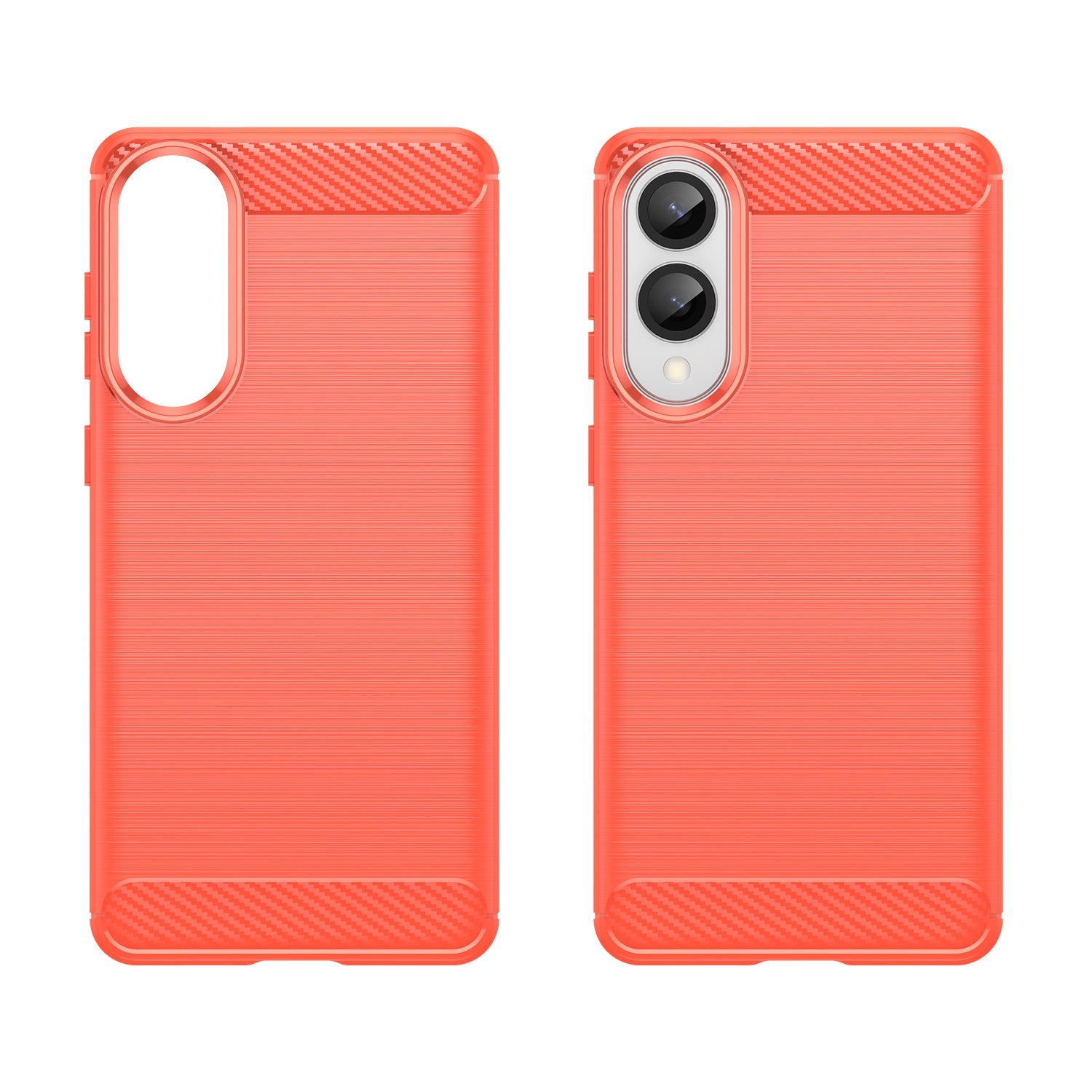 Samsung Galaxy S25 Edge Carbon Fibre Case [Red]