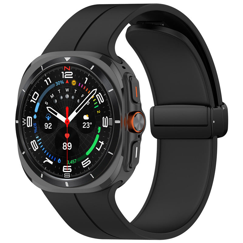 Samsung Galaxy Watch Ultra 47Mm Silicone Strap [Black]