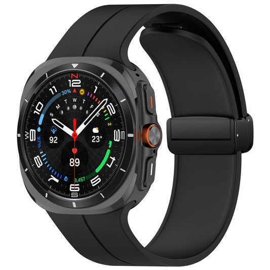 Samsung Galaxy Watch Ultra 47Mm Silicone Strap [Black]