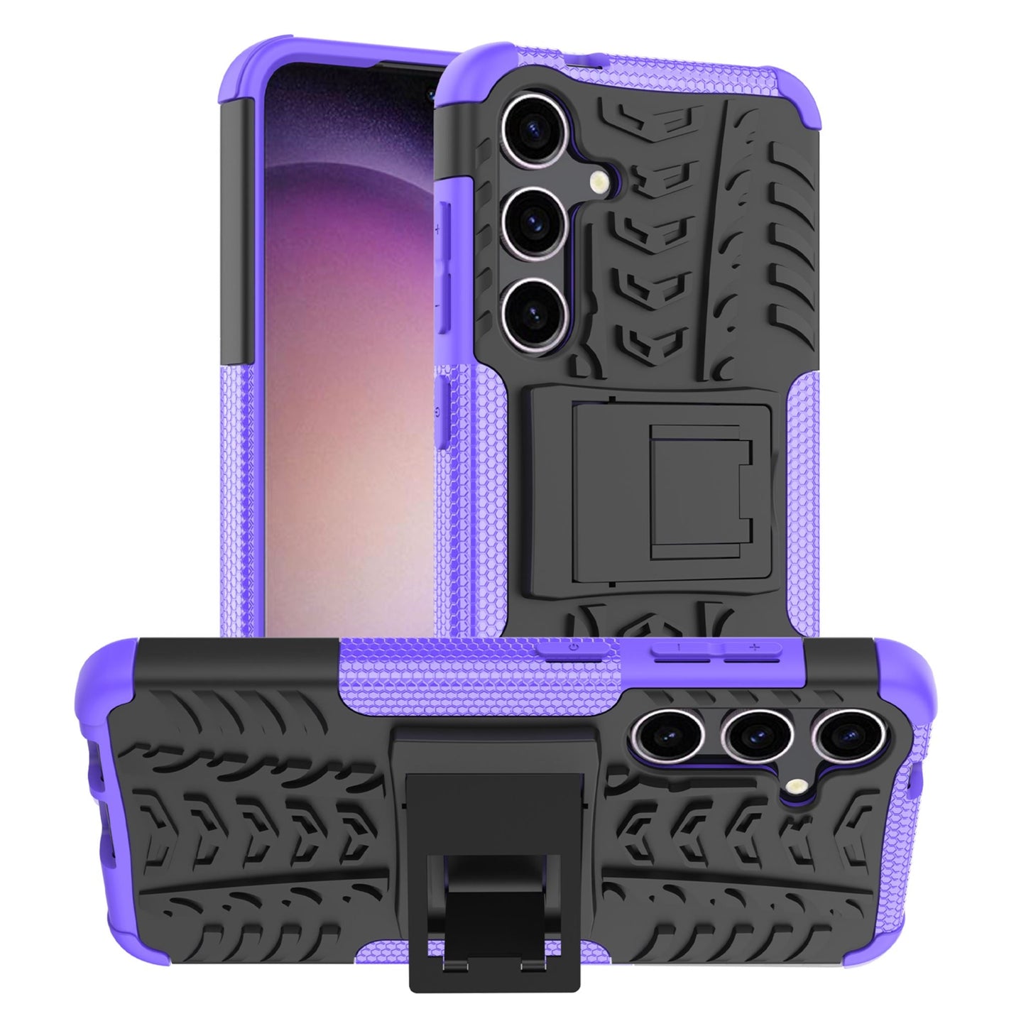 Samsung Galaxy S24 Heavy Duty Case Purple