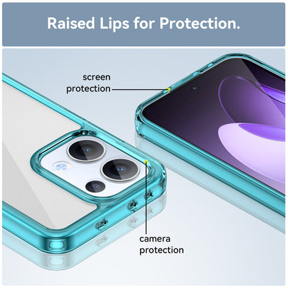 Oppo Reno 13 5G Soft Gel Case [Clear Blue]