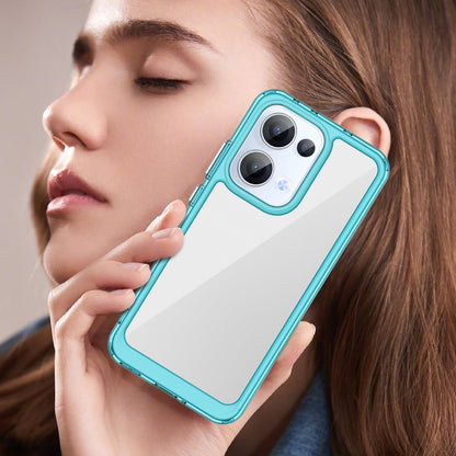 Oppo Reno 13 5G Soft Gel Case [Clear Blue]