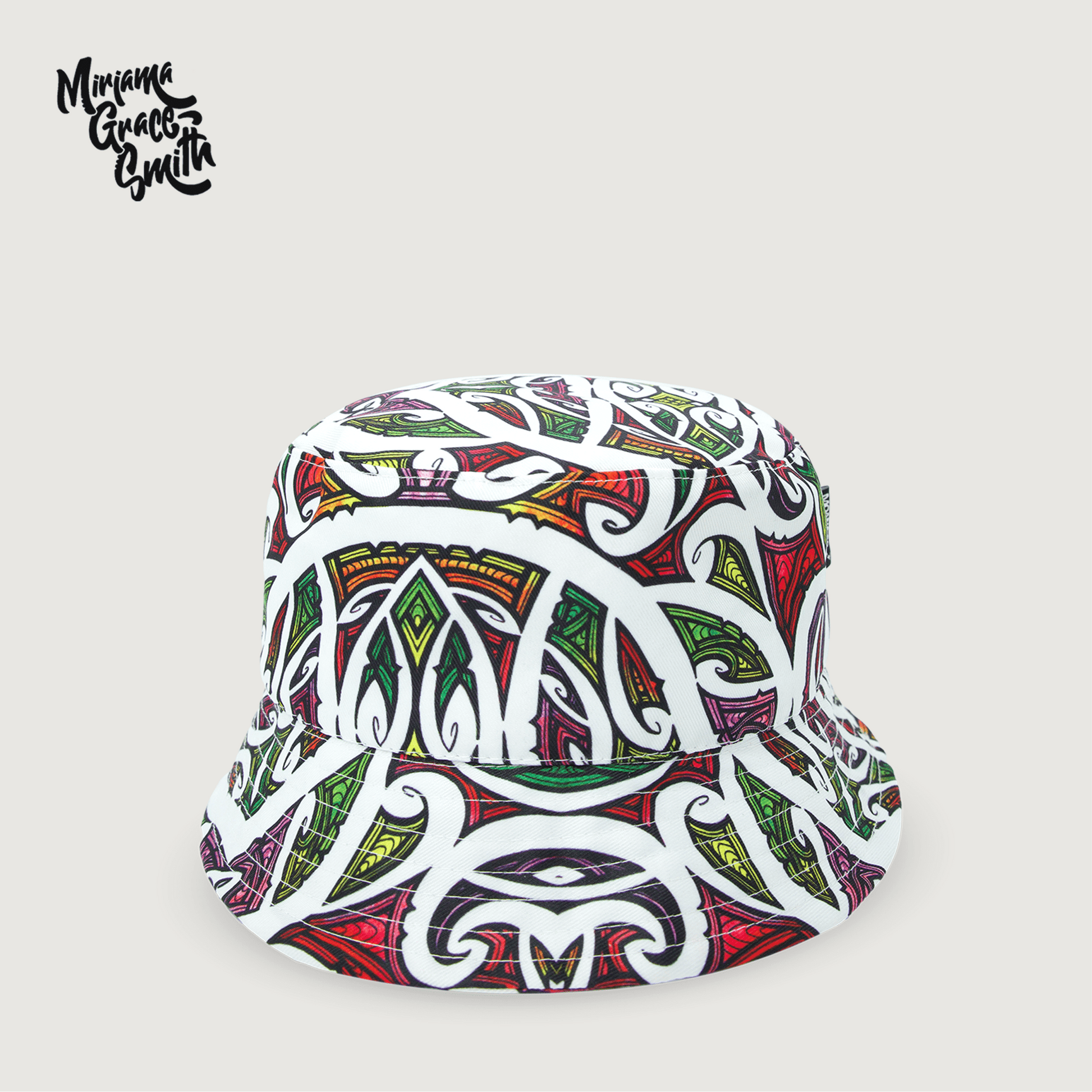 Moana Road Bucket Hat - Miriama Grace-Smith -Niwa [ M 59cm - 5053]