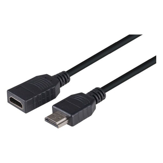 DYNAMIX 3m HDMI High-Speed Extension Cable with Ethernet. 8 Audio channels. 8Bit colour. Supports CEC - 3D - ARC - Ethernet. Max Res: 4K@30Hz (3840x2160)