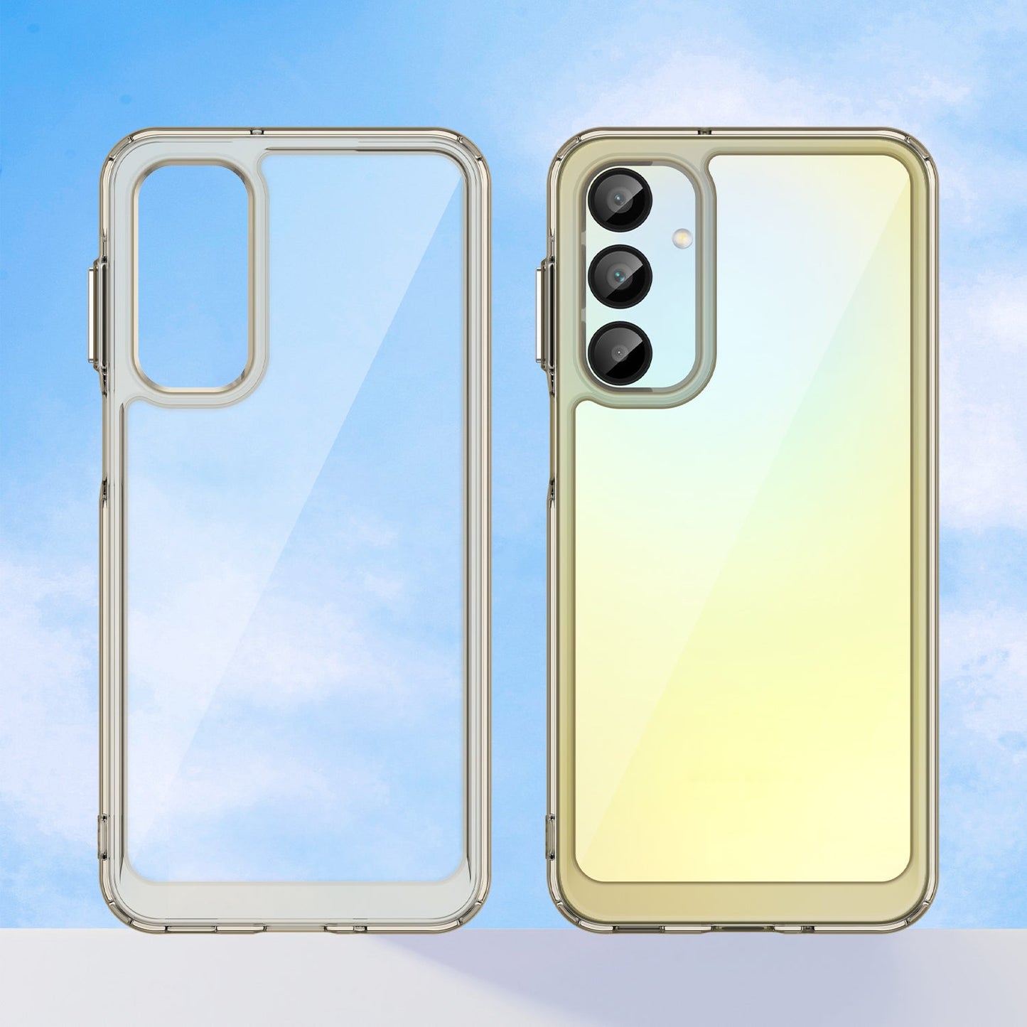 Galaxy A16 5G Soft Gel Bumper Case [Clear Grey]