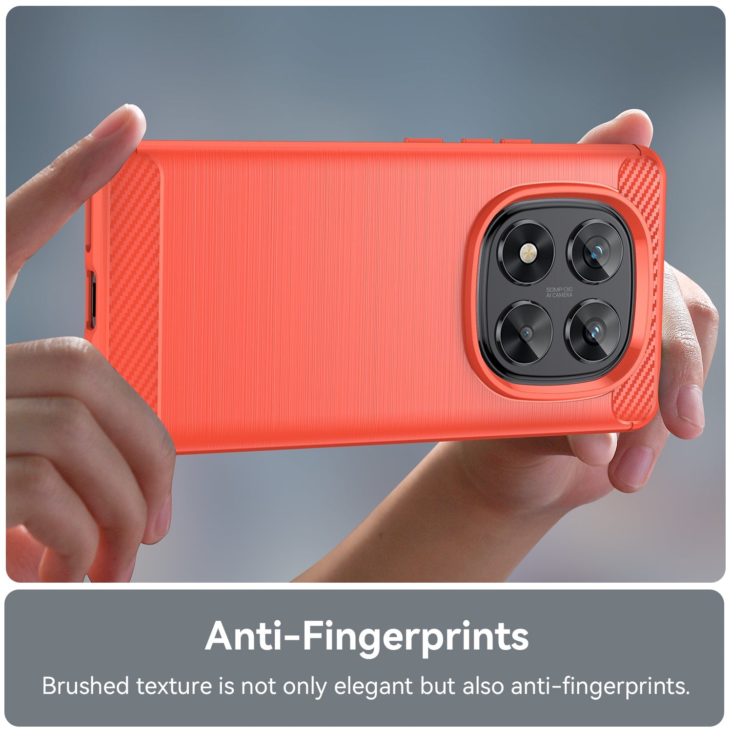 Xiaomi Redmi Note 14 Pro 5G Carbon Fibre Case [Red]