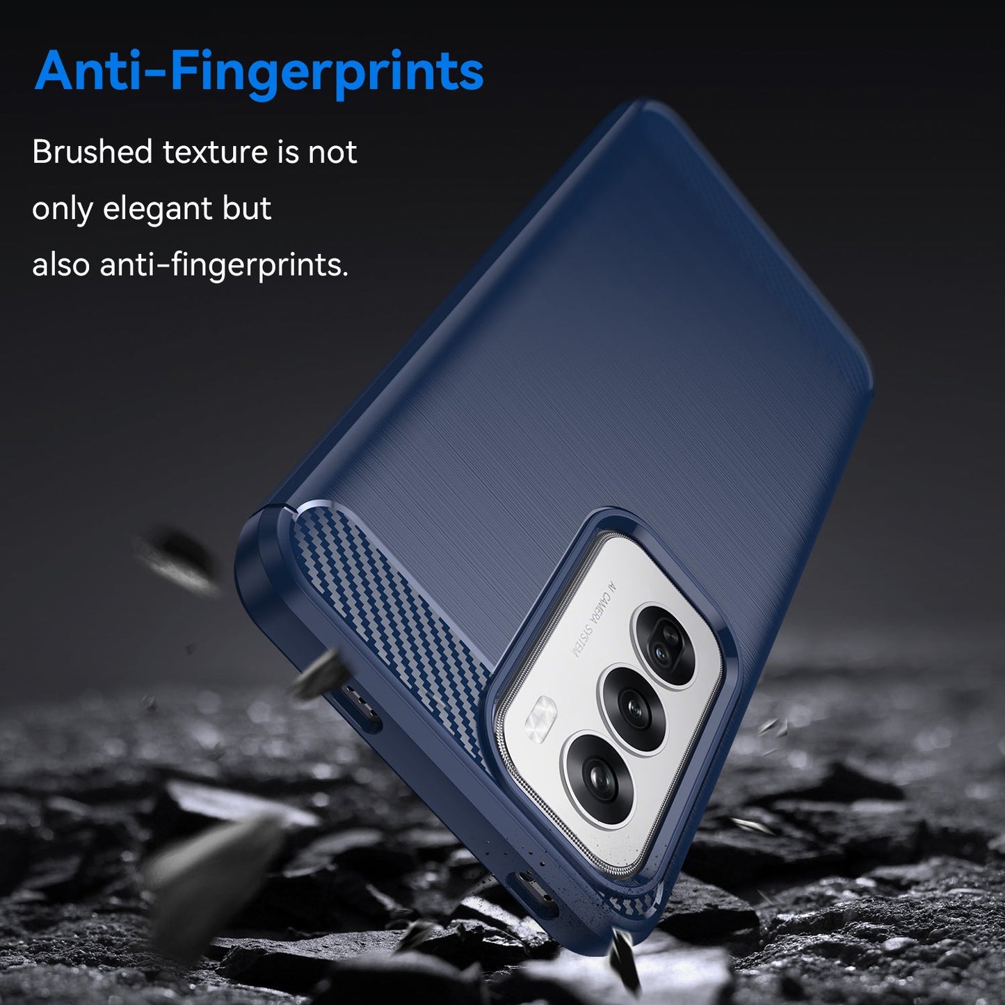 Oppo Reno 12 Carbon Fibre Case [Navy]