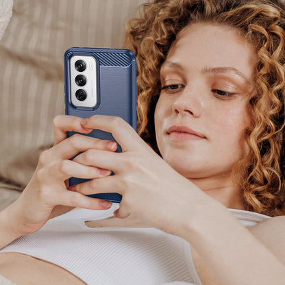 Oppo Reno 12 Carbon Fibre Case [Navy]