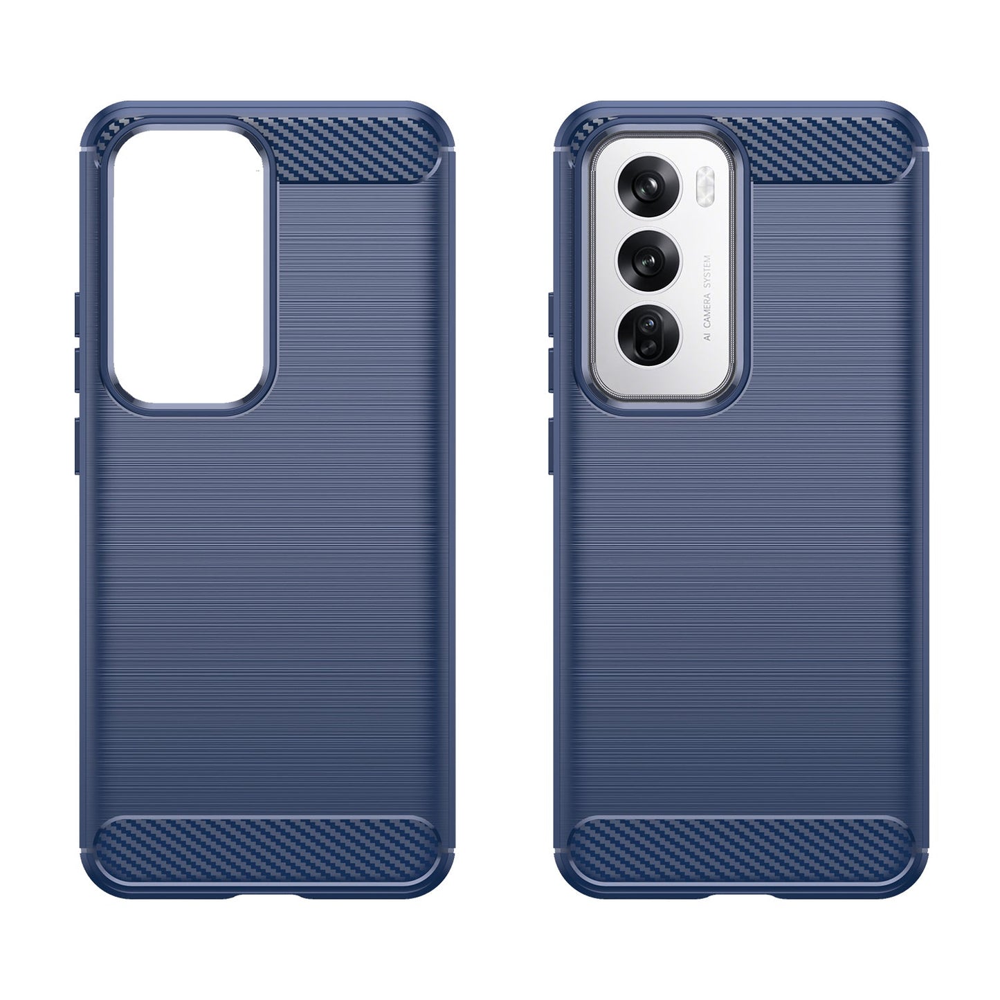 Oppo Reno 12 Carbon Fibre Case [Navy]