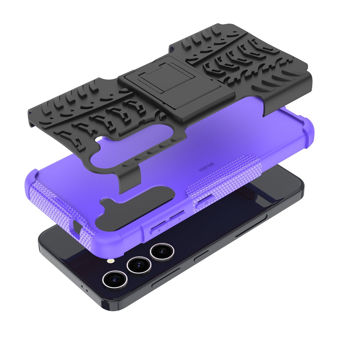 Samsung Galaxy S24 Heavy Duty Case Purple