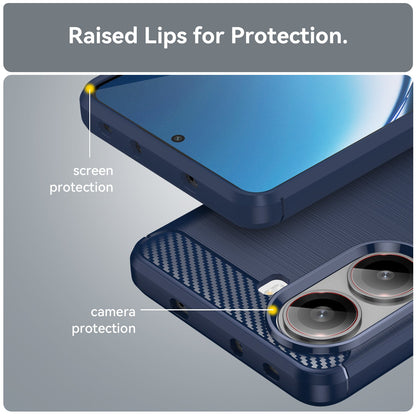 Xiaomi Poco X7 Pro Carbon Fibre Case [Navy]