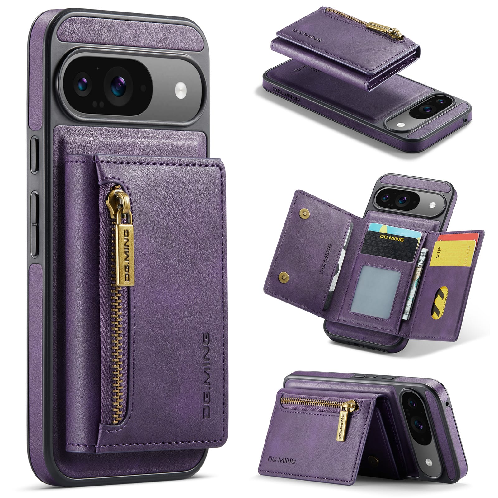 Google Pixel 10 Magnetic Wallet [Purple]