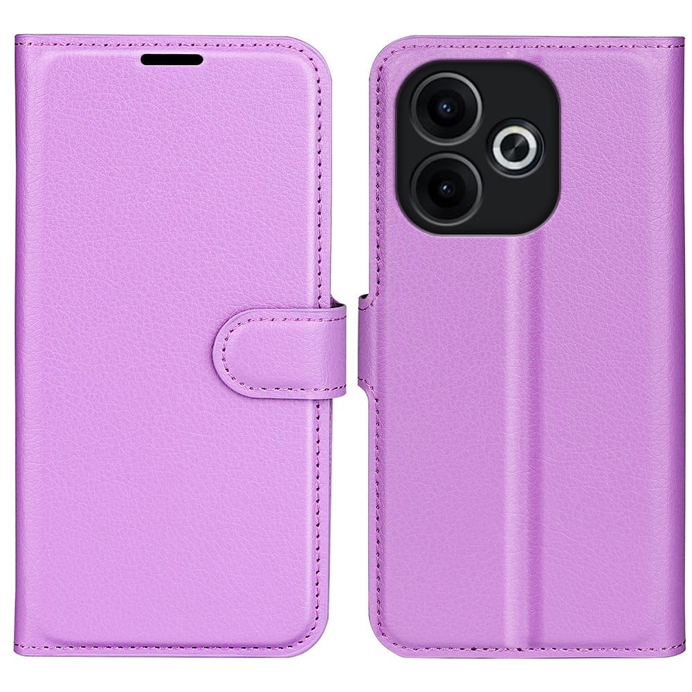 Oppo A5 Pro 5G Pu Wallet Case [Purple]