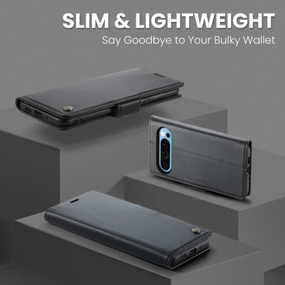 Google Pixel 10 Pro Xl Pu Wallet Case [Black]
