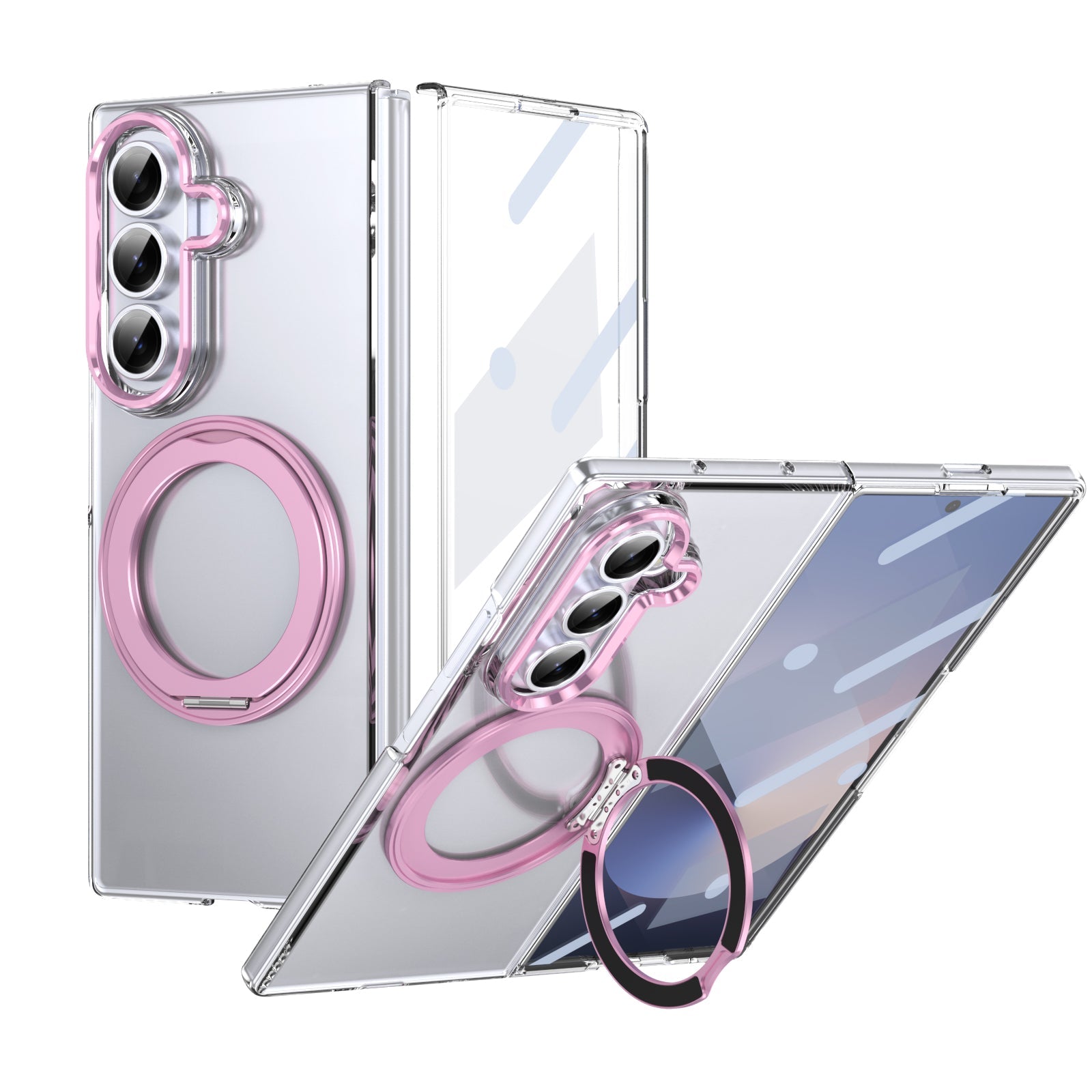 Galaxy Z Fold 7 Magsafe Stand Case [Pink]