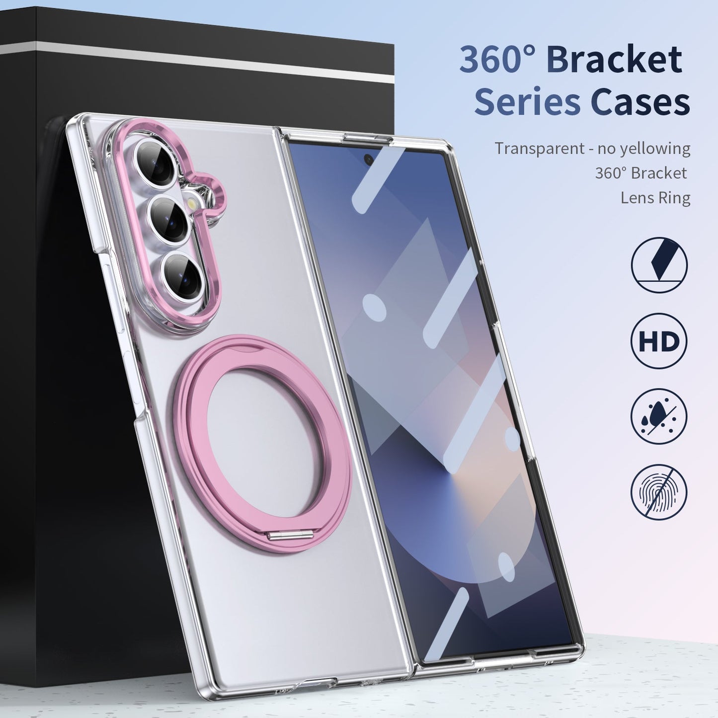 Galaxy Z Fold 7 Magsafe Stand Case [Pink]