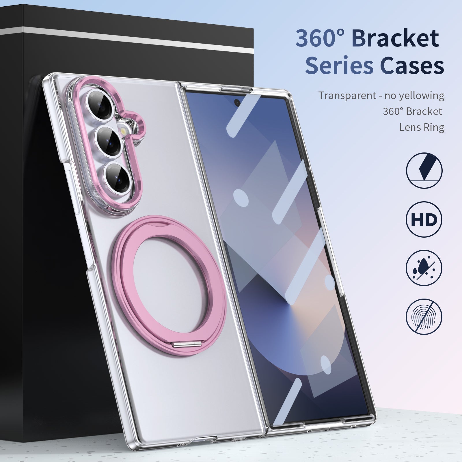 Galaxy Z Fold 7 Magsafe Stand Case [Pink]