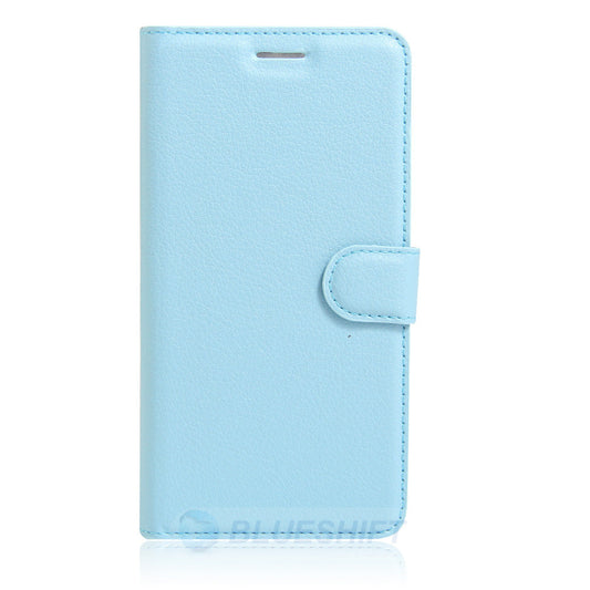 Iphone Se (3nd Gen) Pu Wallet Case [Lightblue]