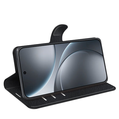 Oppo Find X9 Pu Wallet Case [Black]