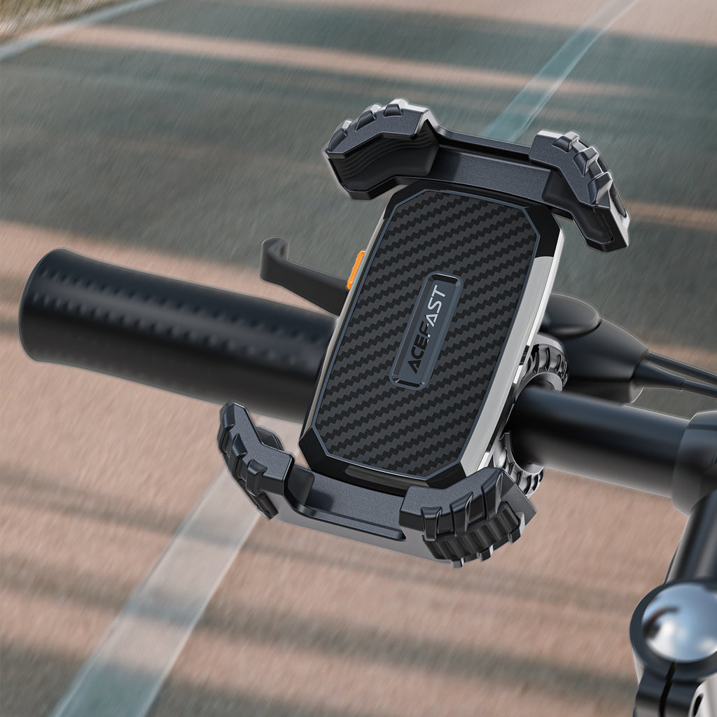 Acefast Premium Bike / Motorbike Phone Holder w/ Anti Skid & Shock Absorbing (D23)