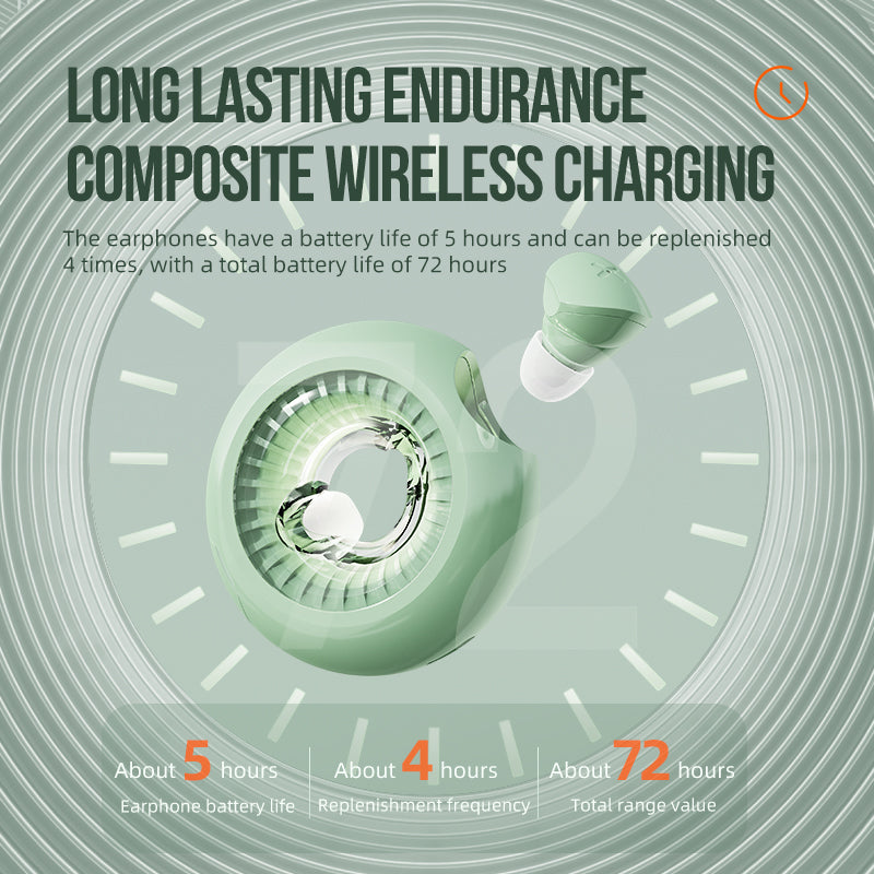 Vipfan Tws Earphone W/ Innovative Donut Shape Case (T11) White
