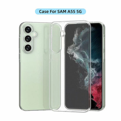 Samsung Galaxy A55 5G Soft Gel Case Clear