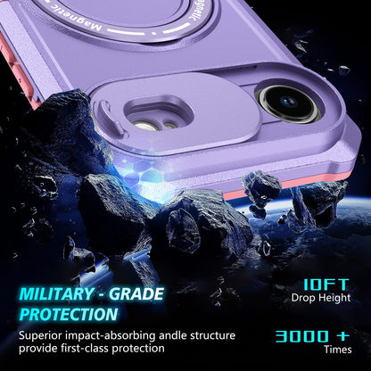 Iphone 17 Air Magsafe Sliding Cover Case [Purple]