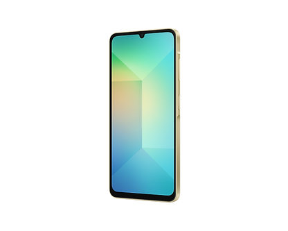 Samsung Galaxy A06 SM-A065/DS Mobile Phone [ Gold - 128GB / 6GB RAM ]